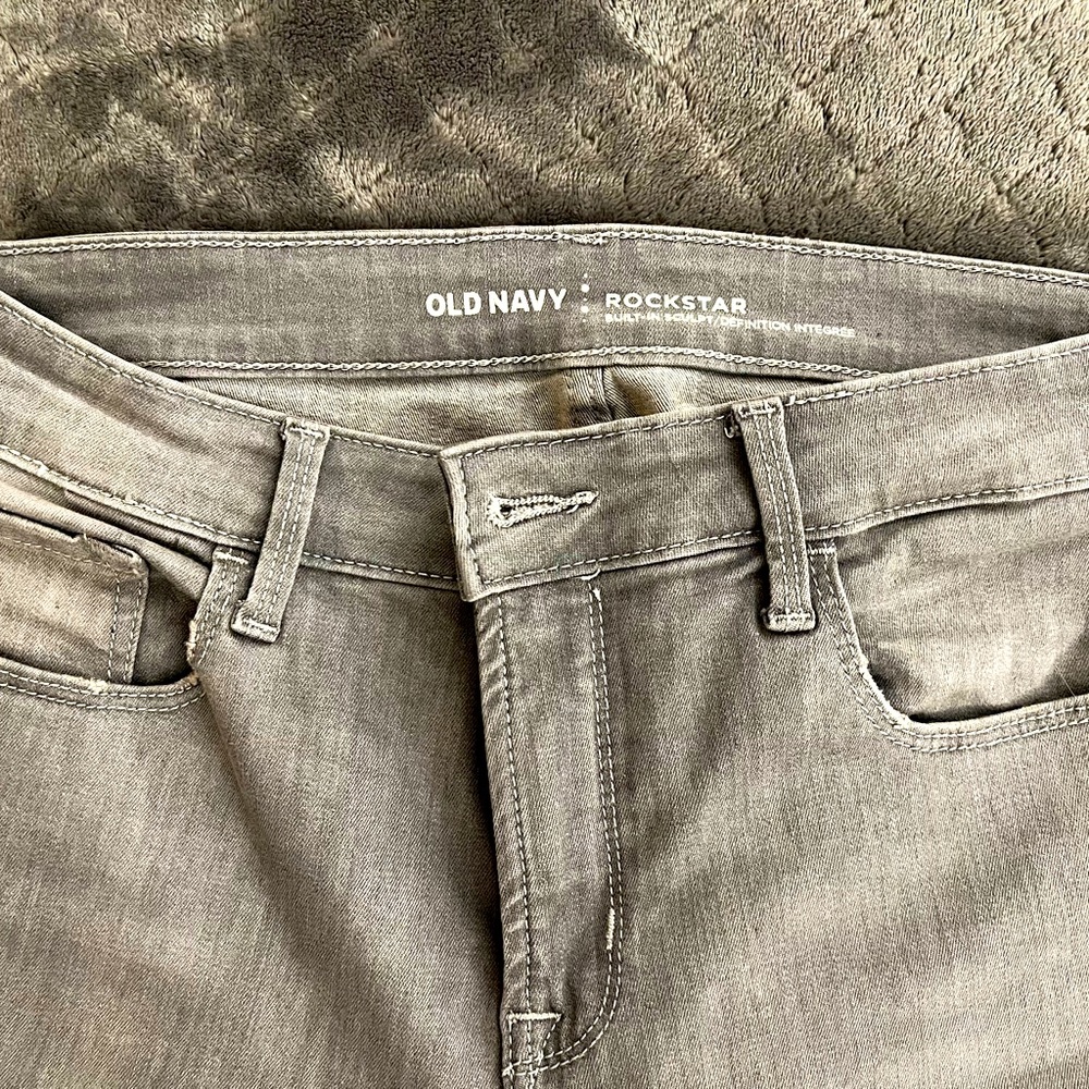 Old Navy Rock Star jeans.